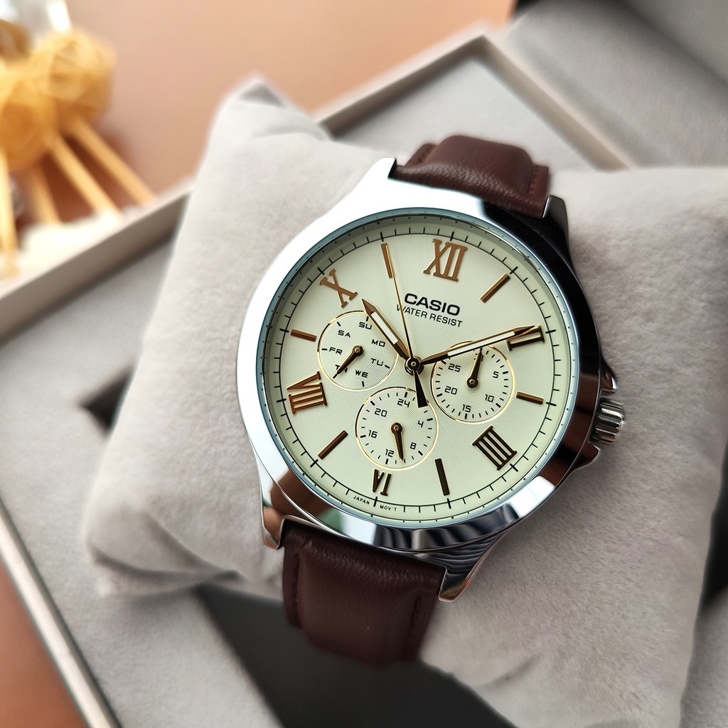 Đồng hồ nam Casio MTP-V300D-2A 💖𝐅𝐑𝐄𝐄𝐒𝐇𝐈𝐏💖 Đồng hồ CASIO MTP-V300D-2AUDF Chính hãng mặt xanh dây thép | BigBuy360 - bigbuy360.vn