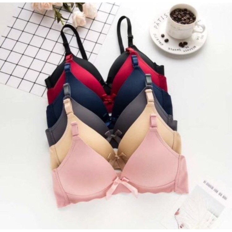 ÁO LÓT SU TRƠN ĐÍNH NƠ MẪU MỚI 6690