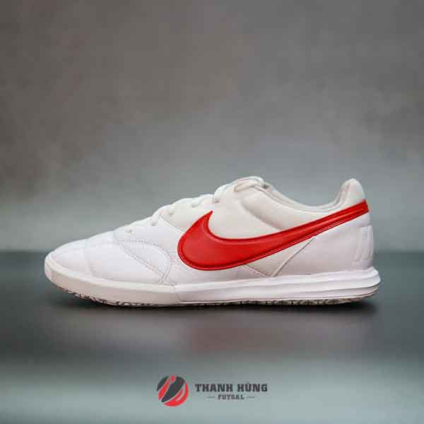【Giày chạy thể thao】GIÀY ĐÁ BÓNG CHÍNH HÃNG NIKE TIEMPO PREMIER II SALA – AV3153-160- TRẮNG/ĐỎ