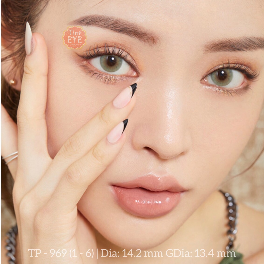 [Tặng Combo 175k] Kính Áp Tròng Tinteye Lens Xám Tây TP - 969