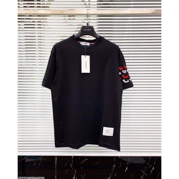 Áo Thun Nam SPF Thom Browne thêu Tay Áo Cao Cấp - Áo phông Nam SPF cực hot
