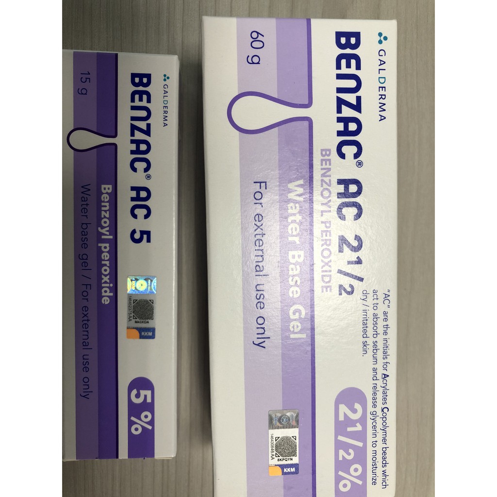Gel chấm giảm mụn Benzac 2,5%-5% Benzoyl Peroxide 15g - DrSkincare365 | BigBuy360 - bigbuy360.vn
