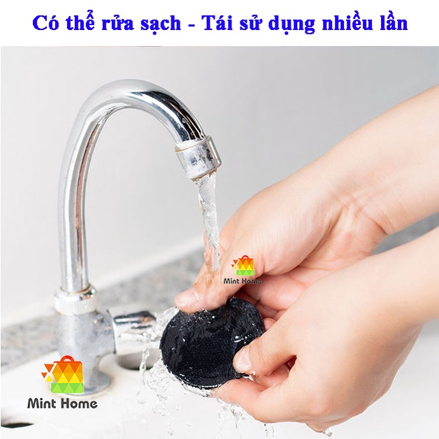 Miếng dây dán gai velcro băng dính 2 mặt cố định chống trượt thảm trải sàn nhà chăn ga khăn lót bàn ghế keo siêu dính