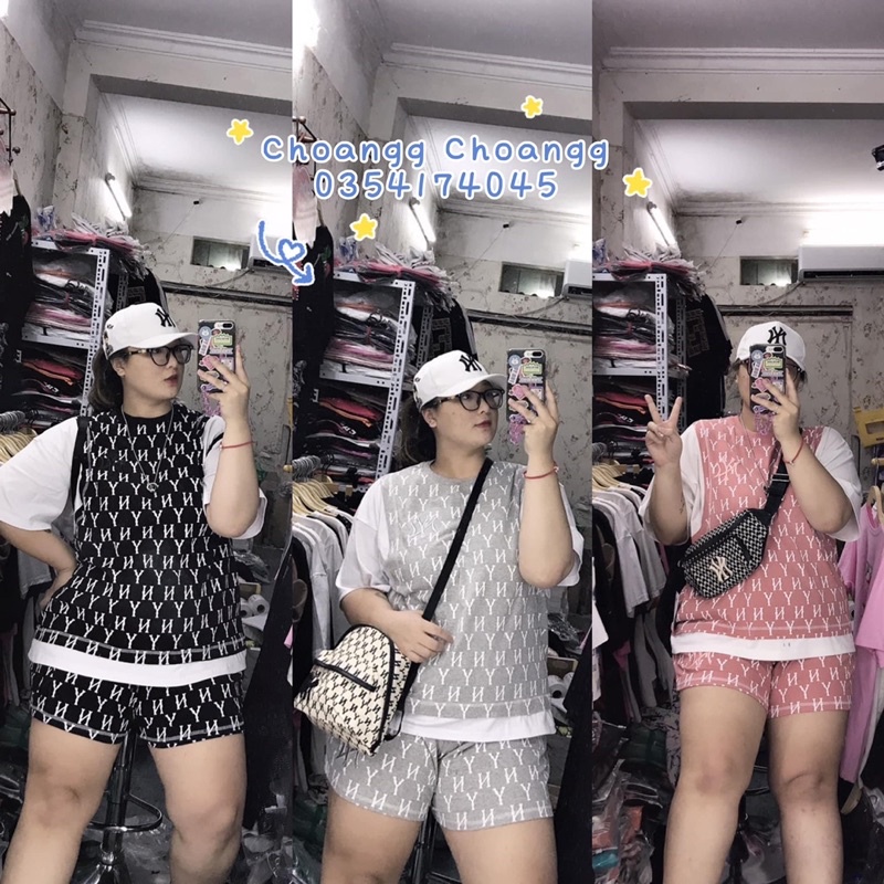 ⚡ Ảnh thật ⚡ Bộ bigsize thể thao nữ hàng loại 1 chất mát mịn không pha ni lông | BigBuy360 - bigbuy360.vn