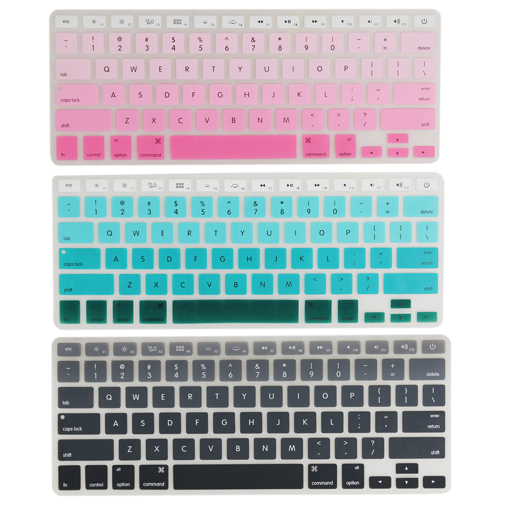 Ốp Lưng Silicon Bảo Vệ Bàn Phím Máy Tính Màu Hồng Cho Air 13 "15" | BigBuy360 - bigbuy360.vn