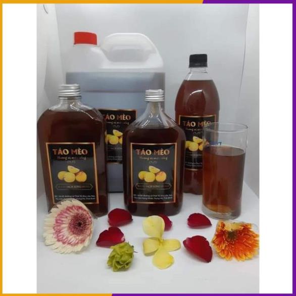 Cốt táo mèo ngâm can 5 lít tặng kèm 1lít khách tự chọn