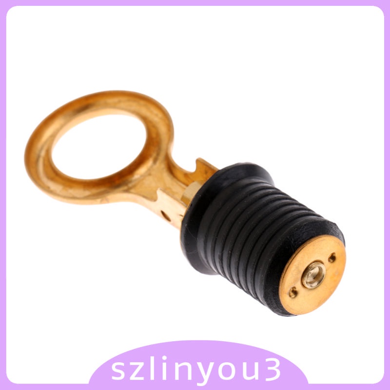 Set 2 nút chặn ống nước 1" bằng đồng thau cho tàu thuyền | BigBuy360 - bigbuy360.vn