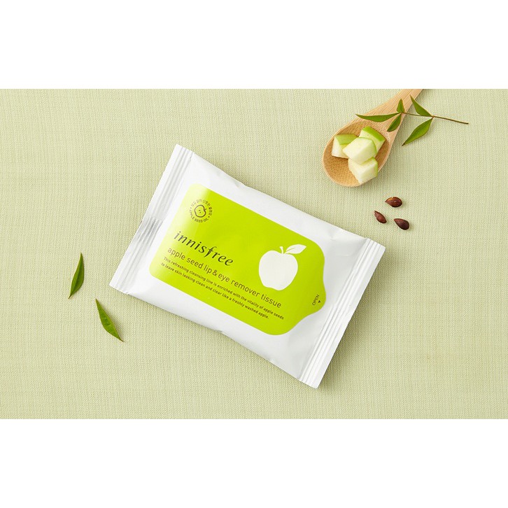 Khăn Giấy Tẩy Trang Innisfree Apple Seed Cleansing