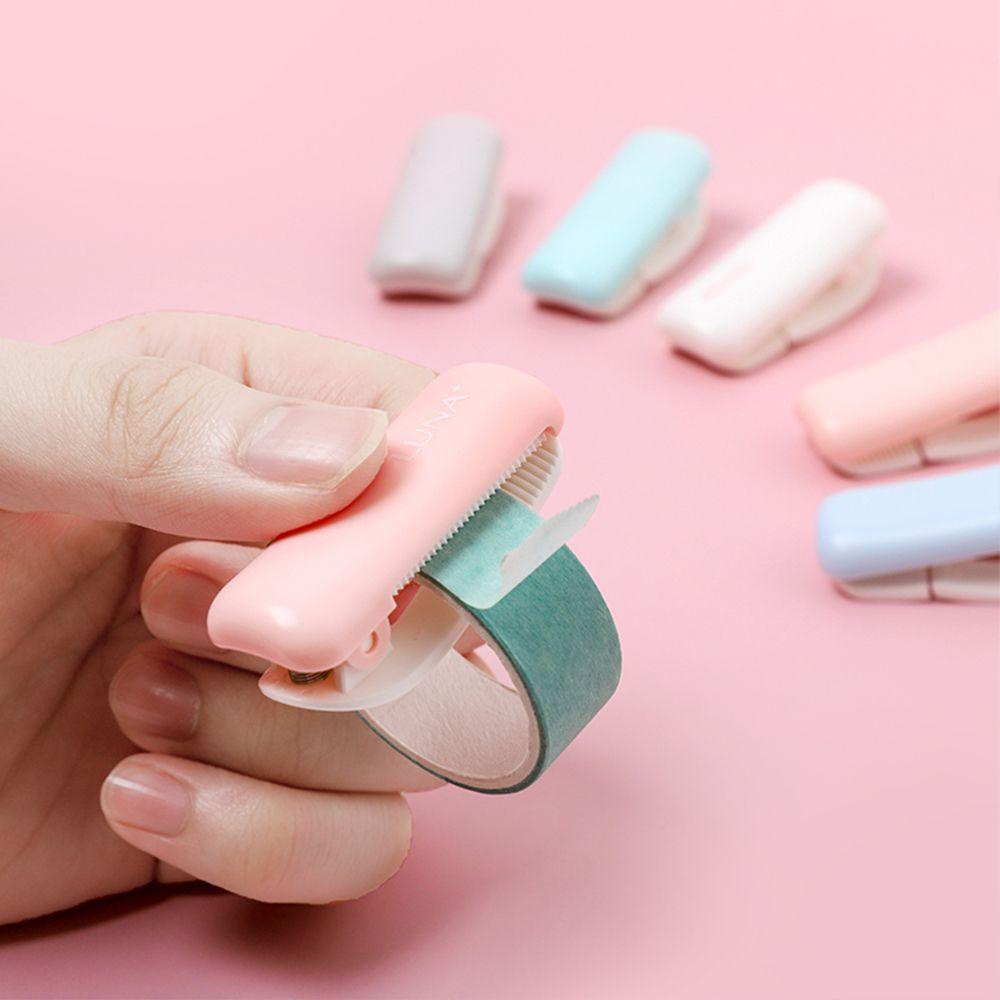 AUGUSTINA Cuộn Băng Keo Bằng Nhựa Mini Màu Sắc Ngọt Ngào Tiện Dụng DIY