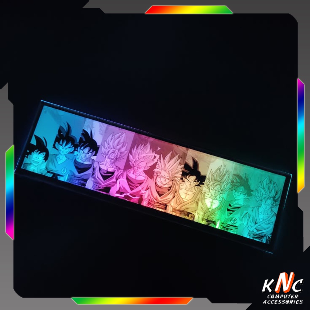 Tấm Hộp Nguồn Máy Tính Led 5v ARGB Họa Tiết Hình DragonBall Songoku Đồng Bộ Màu Hub Coolmoon