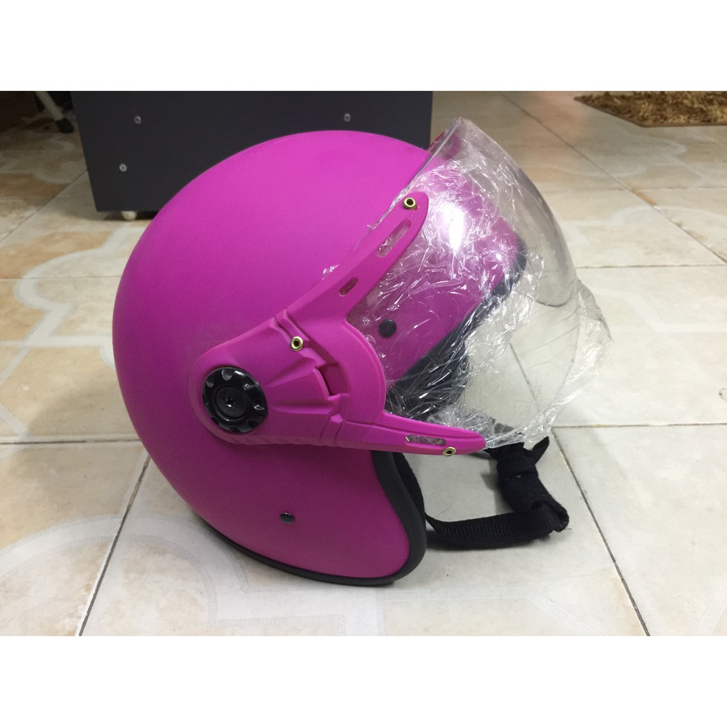 Nón bảo hiểm 3/4 có kính