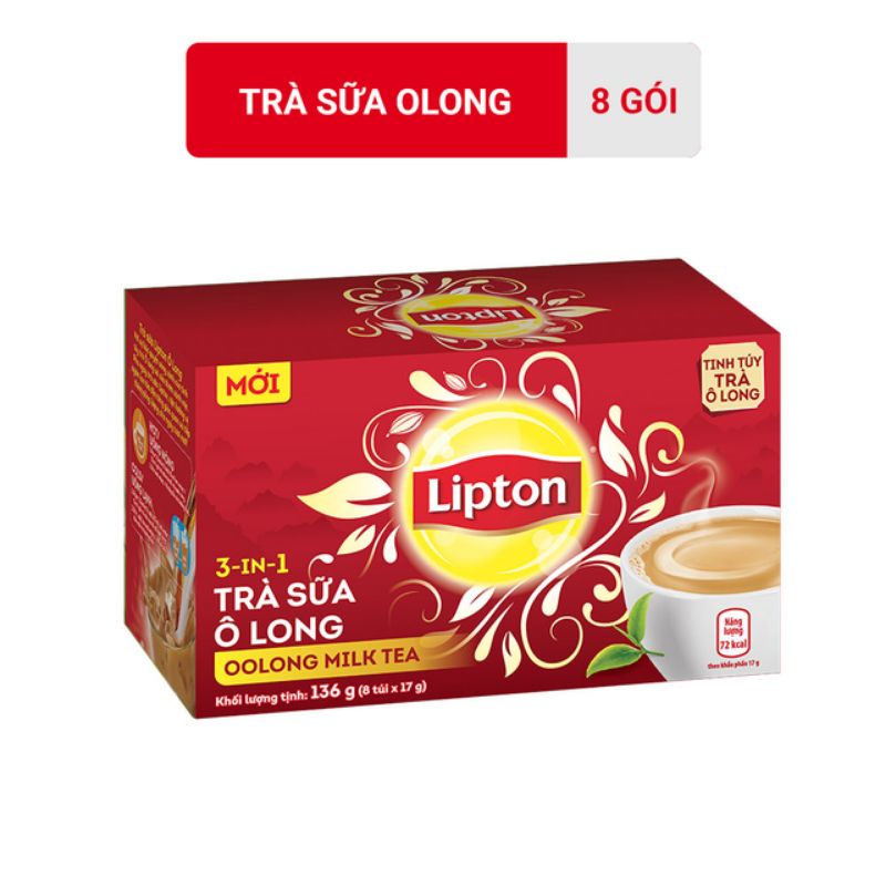   trà sữa lipton ô long