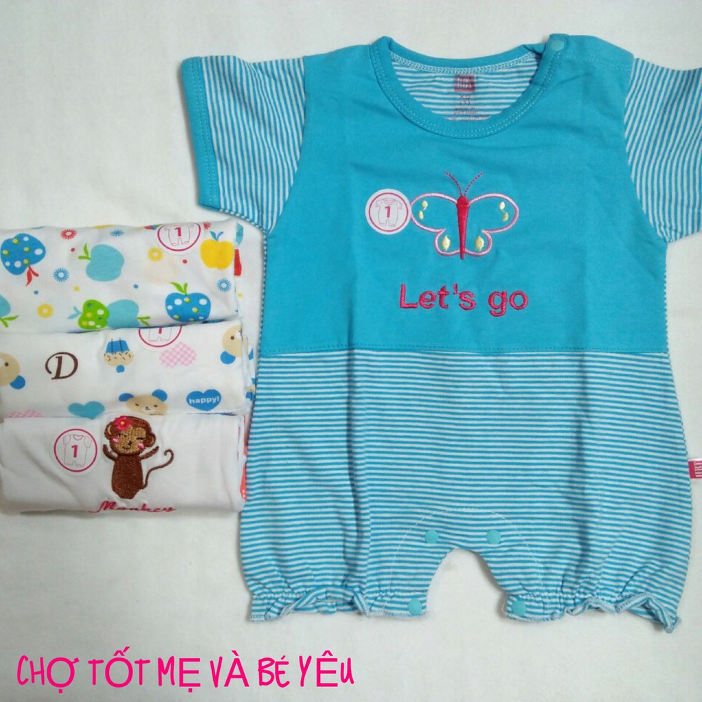 Bodysuit, Đồ Liền Cho Bé Gái Sơ Sinh - 8kg