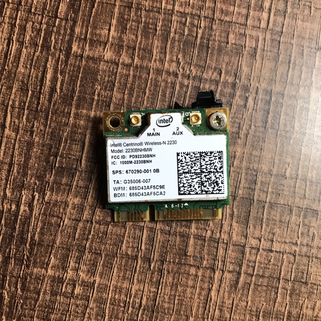 Card wifi laptop hp M6-1000