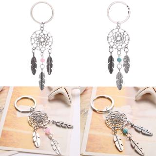 『Hàng Sẵn Sàng.』🌸Móc Khóa Hình Dreamcatcher Phối Lông Vũ