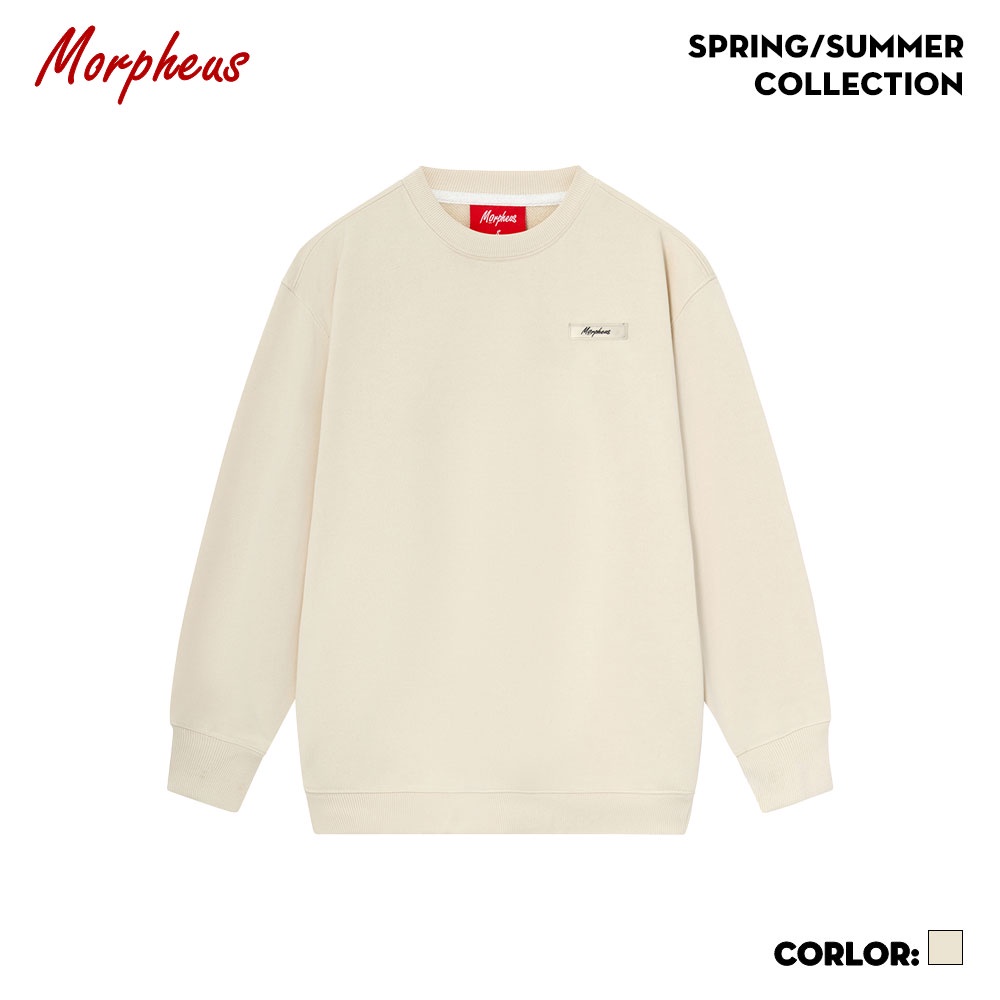 Áo Sweater Morpheus Basic Màu Kem