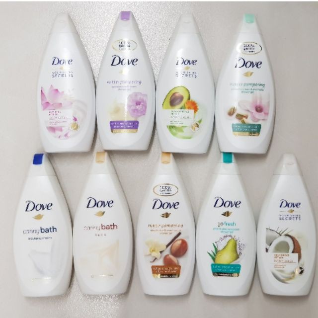 [CHAI 500ML] Sữa Tắm Dưỡng Thể Dove 500ml Nhiều Mùi Hương - Hàng Đức