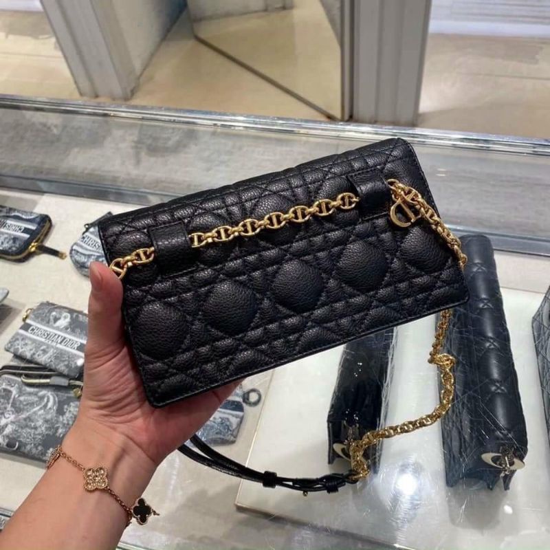 Túi nữ D.I caro belt da bê siêu đẹp fullbox vip nam châm