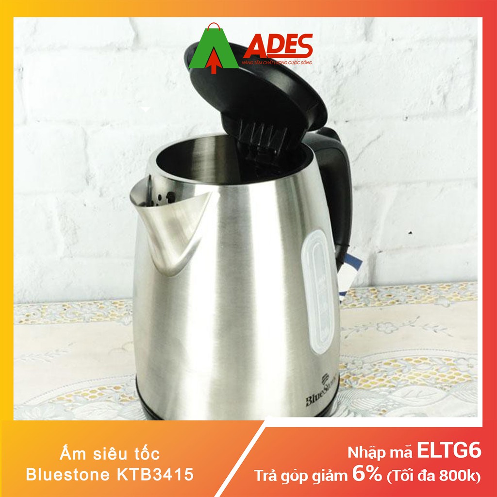 [Mã 154ELSALE2 giảm 7% đơn 300K] Ấm Siêu Tốc Bluestone KTB3415