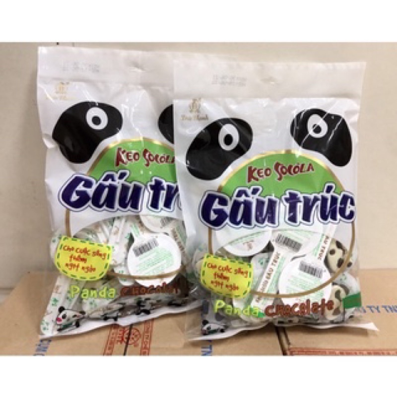 [Rẻ nhất] Kẹo mút socola gấu trúc Đức Hạnh 250gr