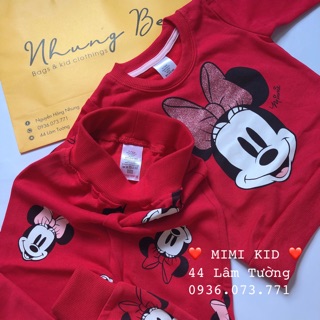 Bộ nỉ Minnie Hm xuất