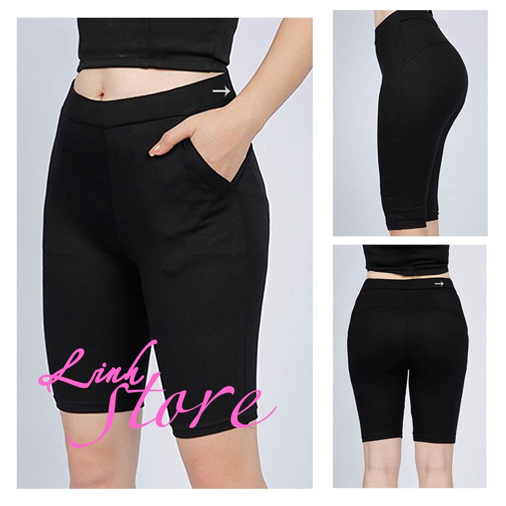 Quần Legging 💖SALE💖 Lửng ASO Ngố Dài Nâng Mông Cạp Cao Siêu Hot Siêu Co Giãn Loại 1 Big Size Đến 80kg chất liệu cao cấp