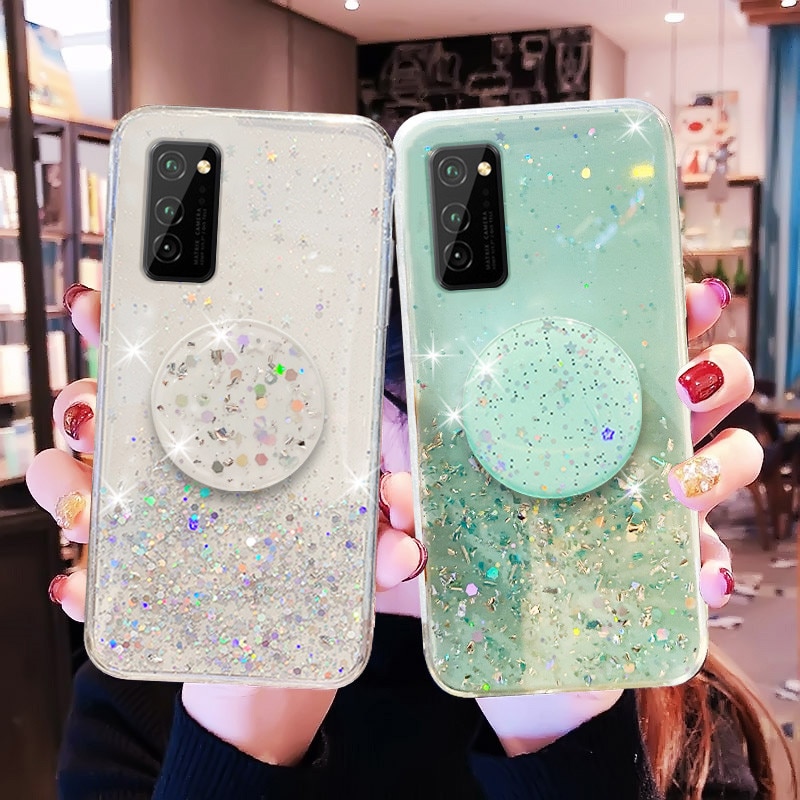 Ốp Lưng Lấp Lánh Có Giá Đỡ Cho Vivo Iqoo 3 Neo Nex S 3 S5 S6 Z6 V11 | BigBuy360 - bigbuy360.vn