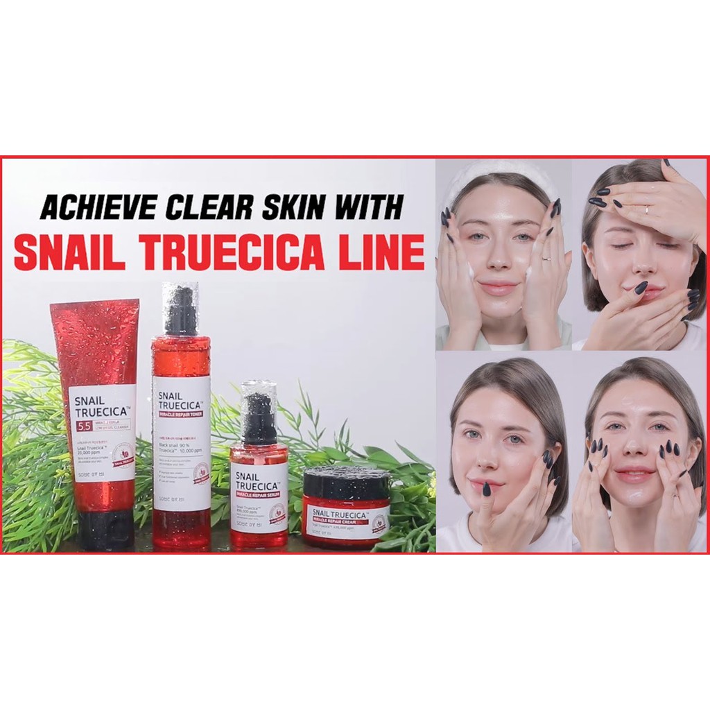 Bộ Dưỡng Da Some By Mi Snail Truecica Miracle Starter Kit - Edition Dơ Hộp