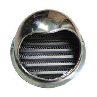 Chụp thông hơi inox FK-E miệng gió ngoài trời, phụ kiện cho máy hút mùi thông gió đường ống