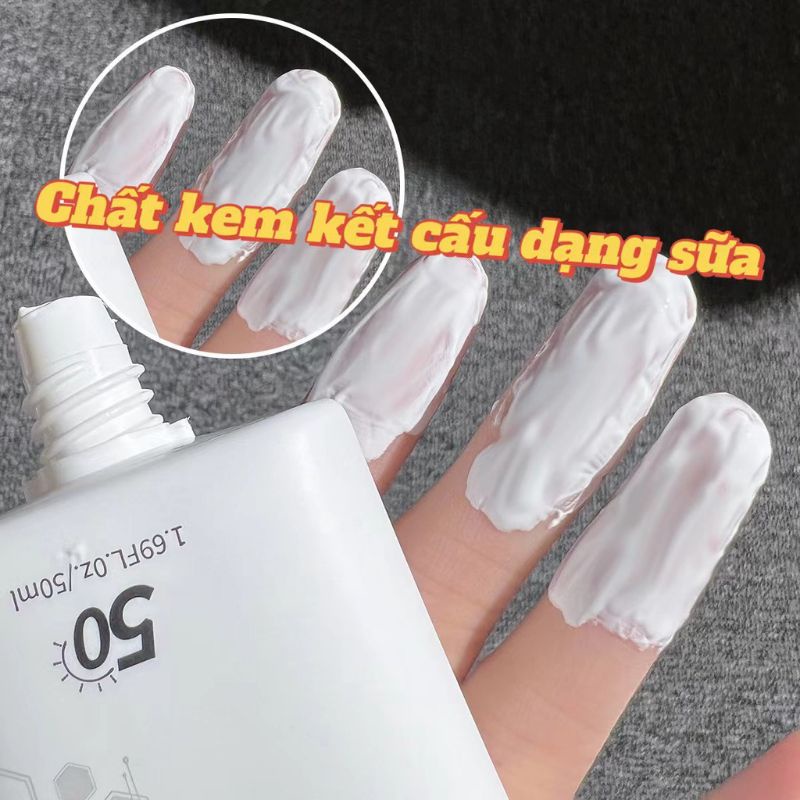 Kem Chống Nắng Collagen Yến Teil Micro SPF 50++
