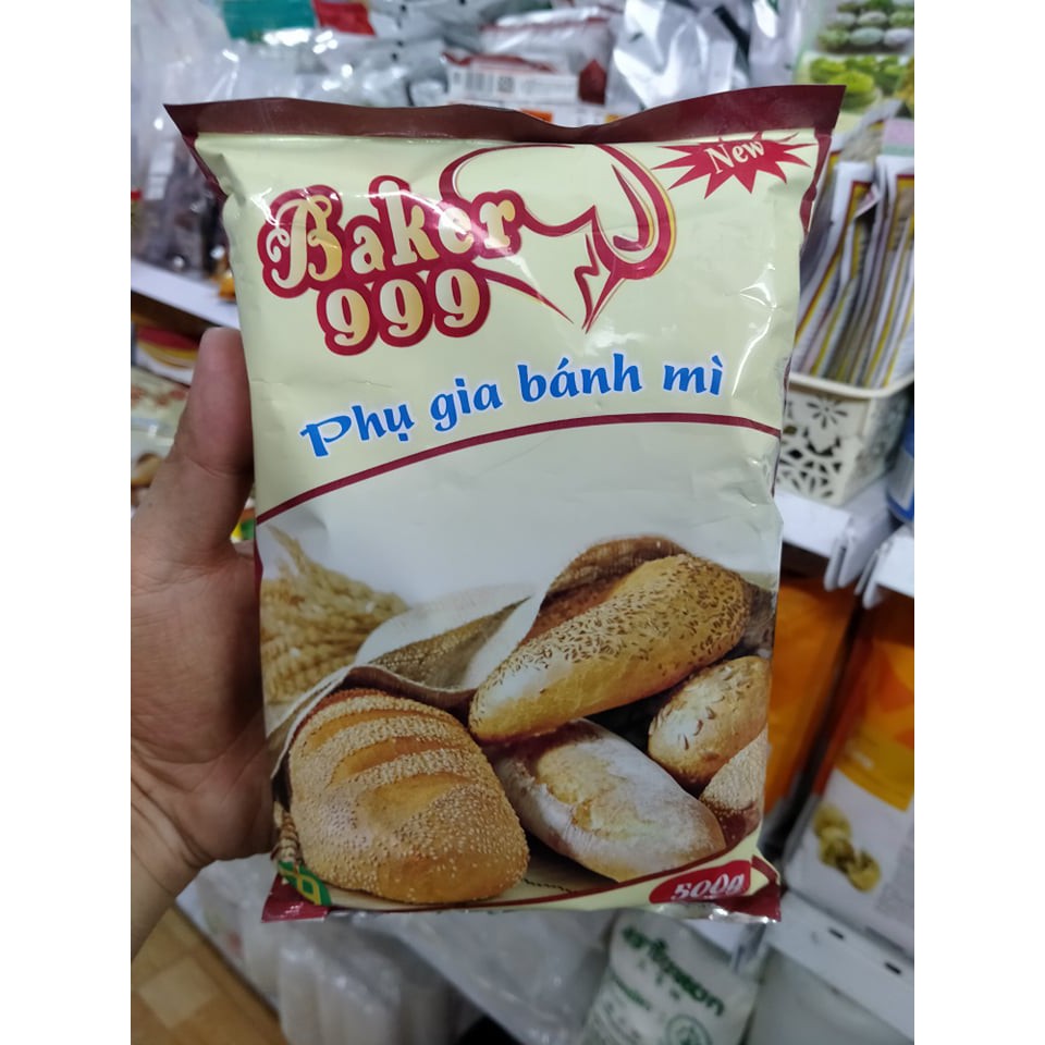 Phụ gia bánh mì lạt 999 gói 500g