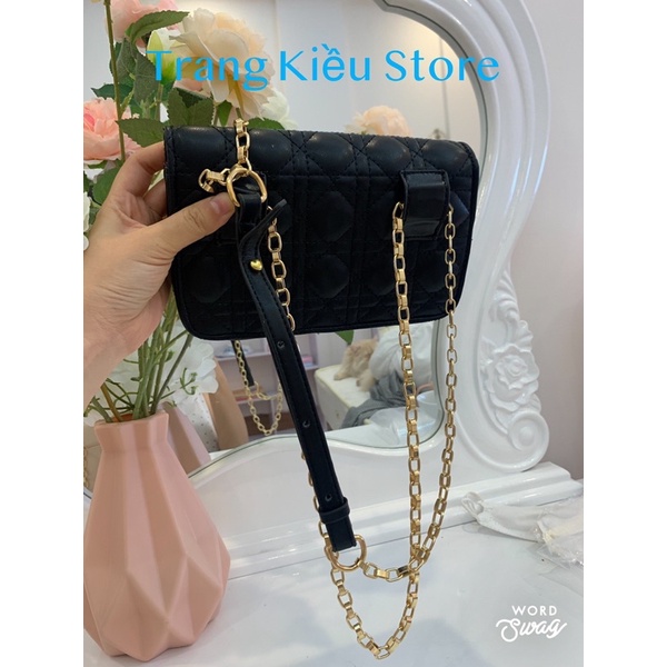 Túi Xách Nữ Túi Kẹp Nách CD Ô Trám Size 21 Thời Trang