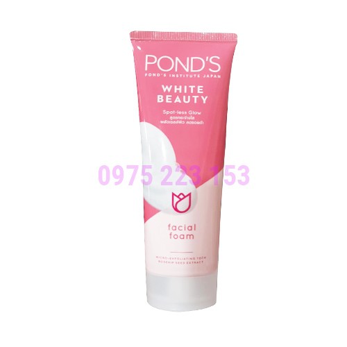 Sữa Rửa Mặt Trắng Hồng Ponds White Beauty 50gr