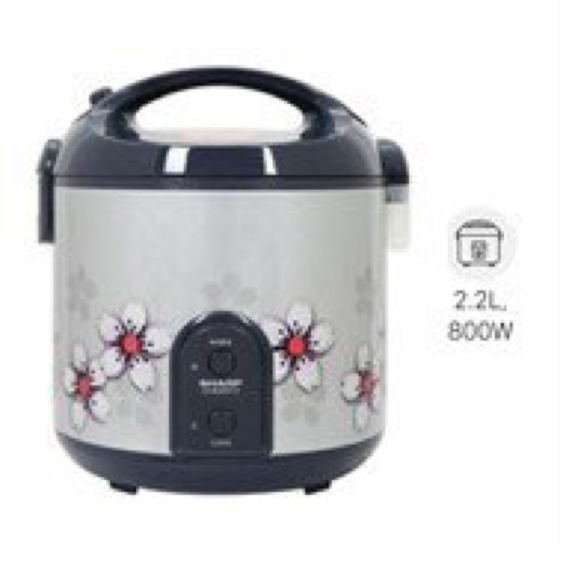 Nồi cơm điện Sharp 2.2 lít KS-R231STV - Hàng chính hãng