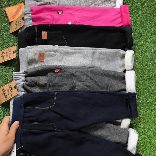 Set 4 Quần giả rin lot lông đẹp