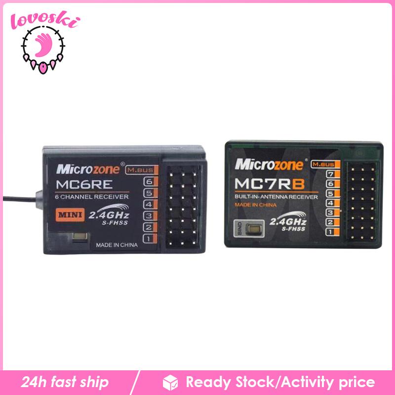 Bộ nhận tín hiệu truyền tín hiệu 7 kênh MC7RB cho Microzone 2.4Ghz S-FHSS