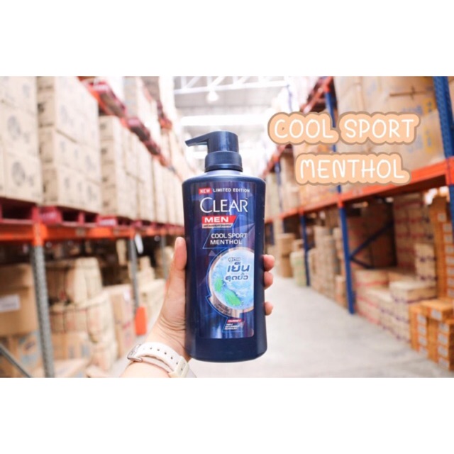 [DATE 2022] Dầu gội trị gàu clear men bạc hà Thái lan chai 450ml | BigBuy360 - bigbuy360.vn