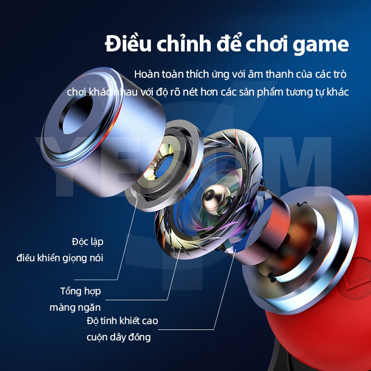 Tai nghe GAMO G10 chính hãng âm thanh stereo Bass tích hợp micro tiện dụng