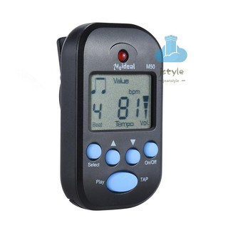 Máy Đánh Nhịp Kỹ Thuật Số Màn Hình Lcd Cho Đàn Guitar / Violin
