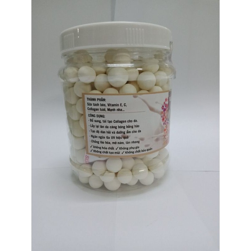 300gr - 500gr viên kẹo sữa vitamin handmade