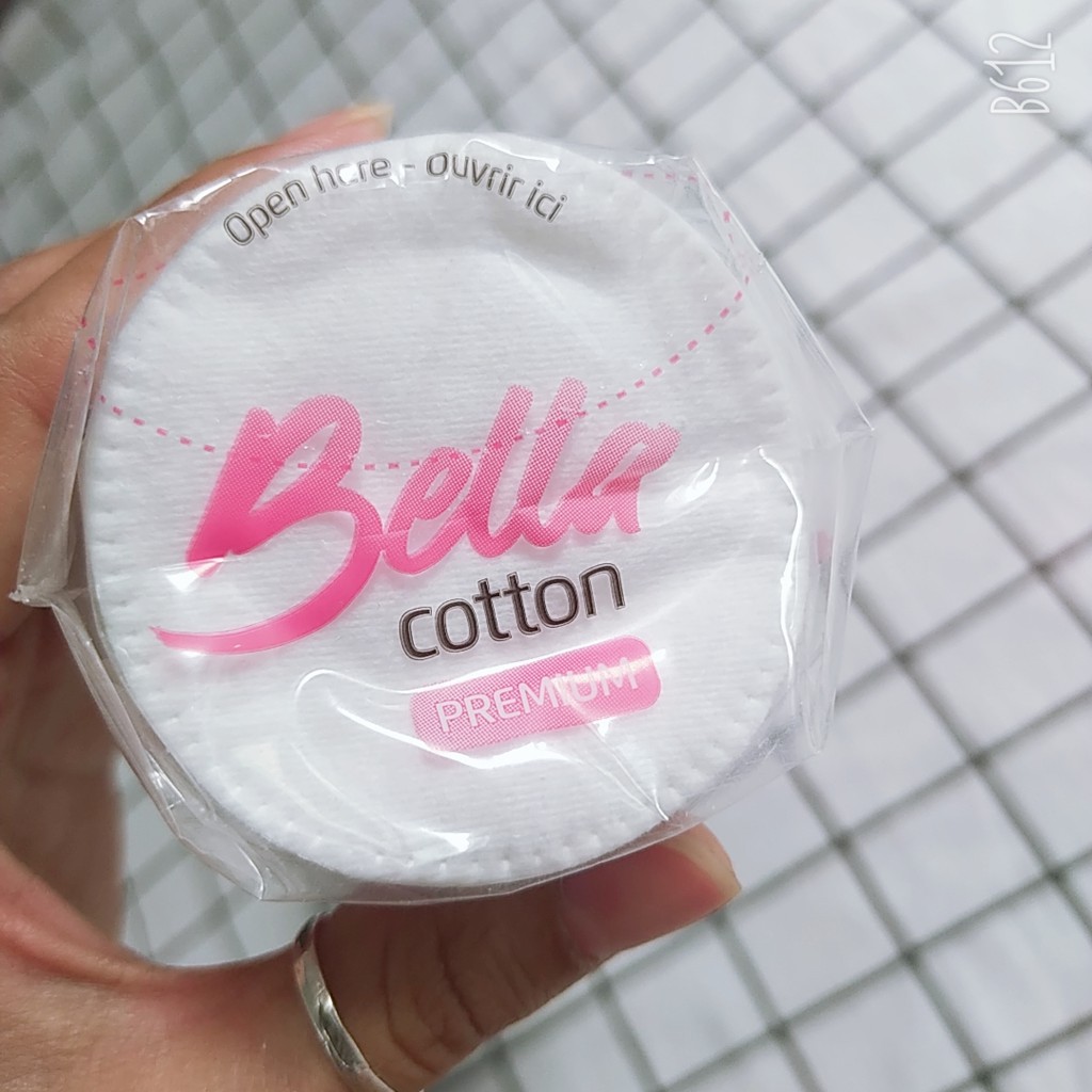 [ Hàng Chính Hãng ] Bông Tẩy Trang Bella 120 Miếng Cotton