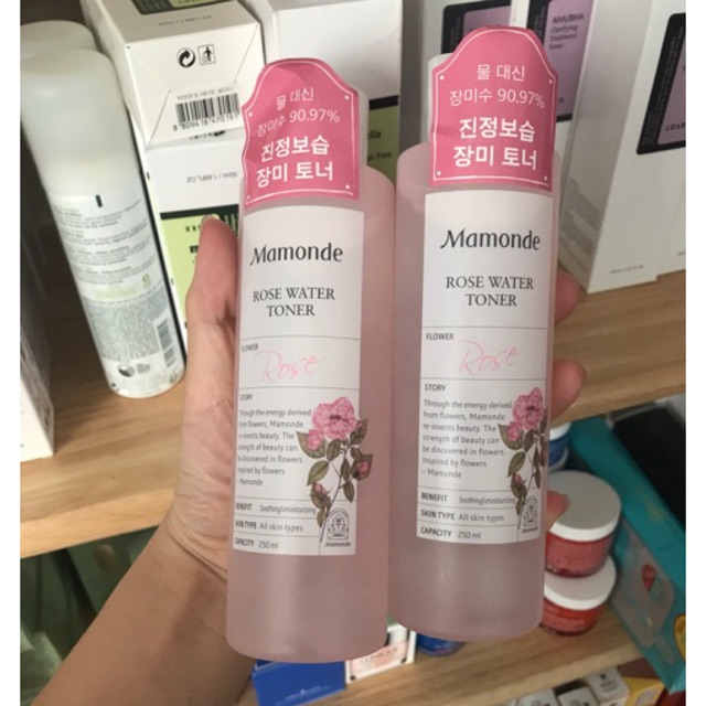 Nước hoa hồng Mamonde Rose Water Toner ( mẫu mới)