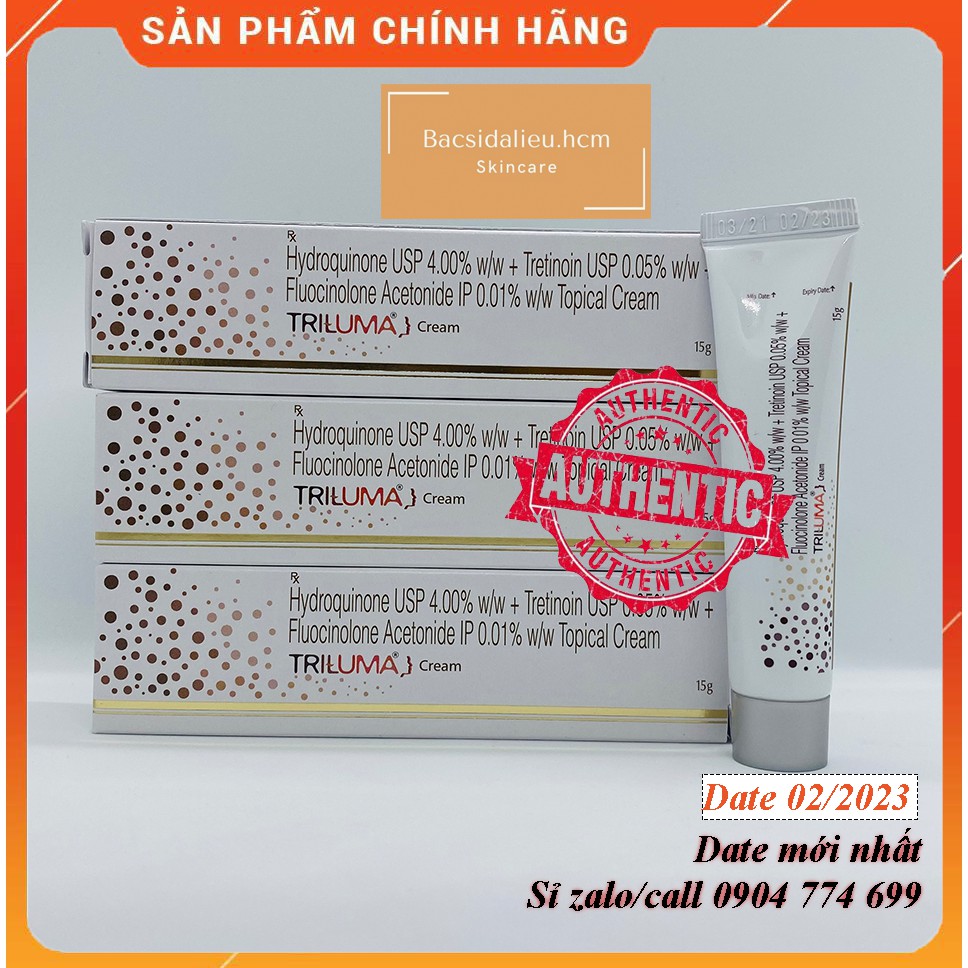 Triluma Ấn Độ (15g) kem giảm mờ thâm nám, dưỡng trắng sáng da, dạng cream | BigBuy360 - bigbuy360.vn