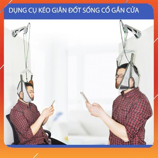 Dụng cụ thiết bị kéo giãn cột sống cổ - chữa thoái hóa thoát vị đốt sống cổ