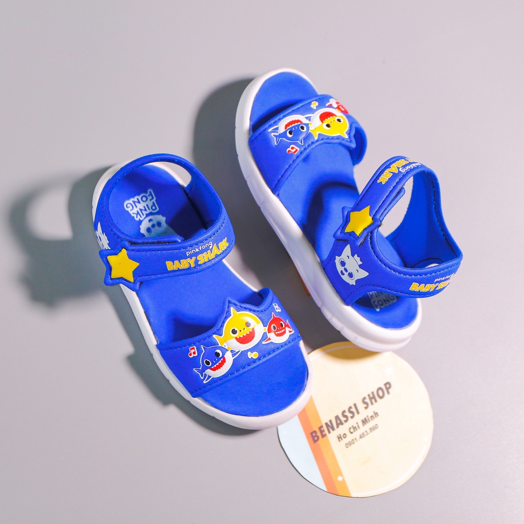 Sandal trẻ em baby shark mẫu mới chống trơn trượt