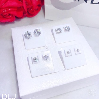 Khuyên nụ đá bạc mới Chyey Jewelry