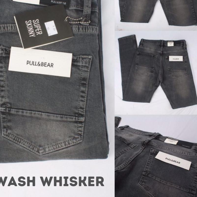 ✥ Quần jean PULL & BEAR SKINNY STRETCH mềm JEANS PREMIUM P&B PULL AND BEAR cho nam ◄