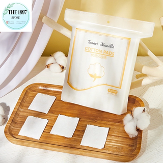 Túi 222 Miếng Bông Tẩy Trang 3 Lớp Cotton Pads Siêu Mịn_1997Store