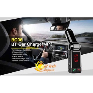 Bluetooth – FM Music Car BC06 siêu đa năng