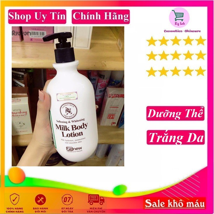 CÓ VIDEO THẬT- Dưỡng thể BENEW Whitening Body Lotion Hàn quốc 450ml/ Chai